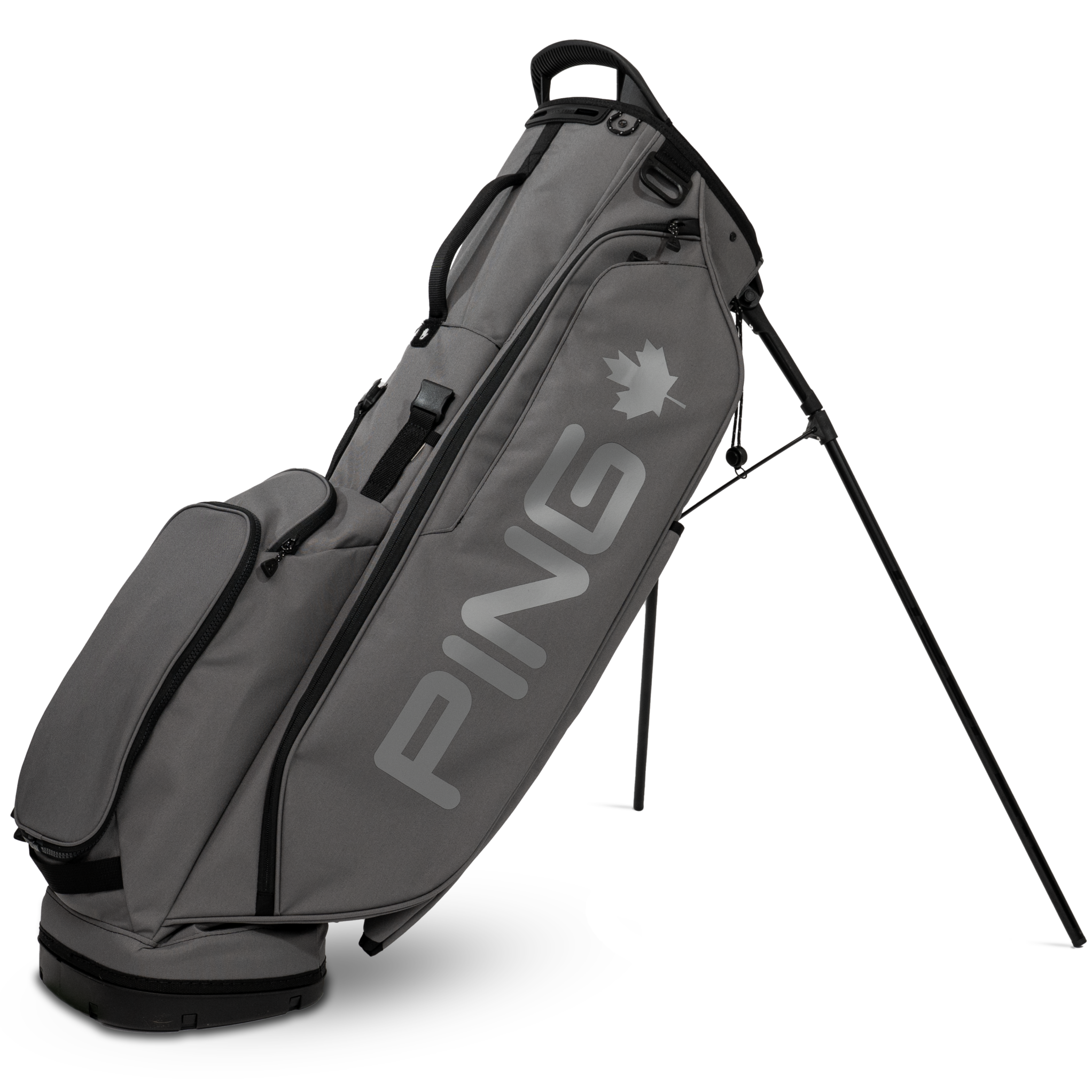 Ping Hoofer Lite Canada Stand Bag | Charcoal – Limited Edition
