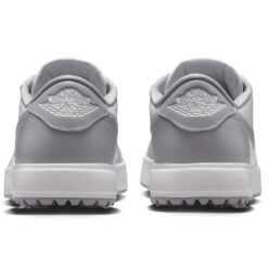 Nike Air Jordan 1 Low Spiked Golf Shoes | Wolf Grey / White