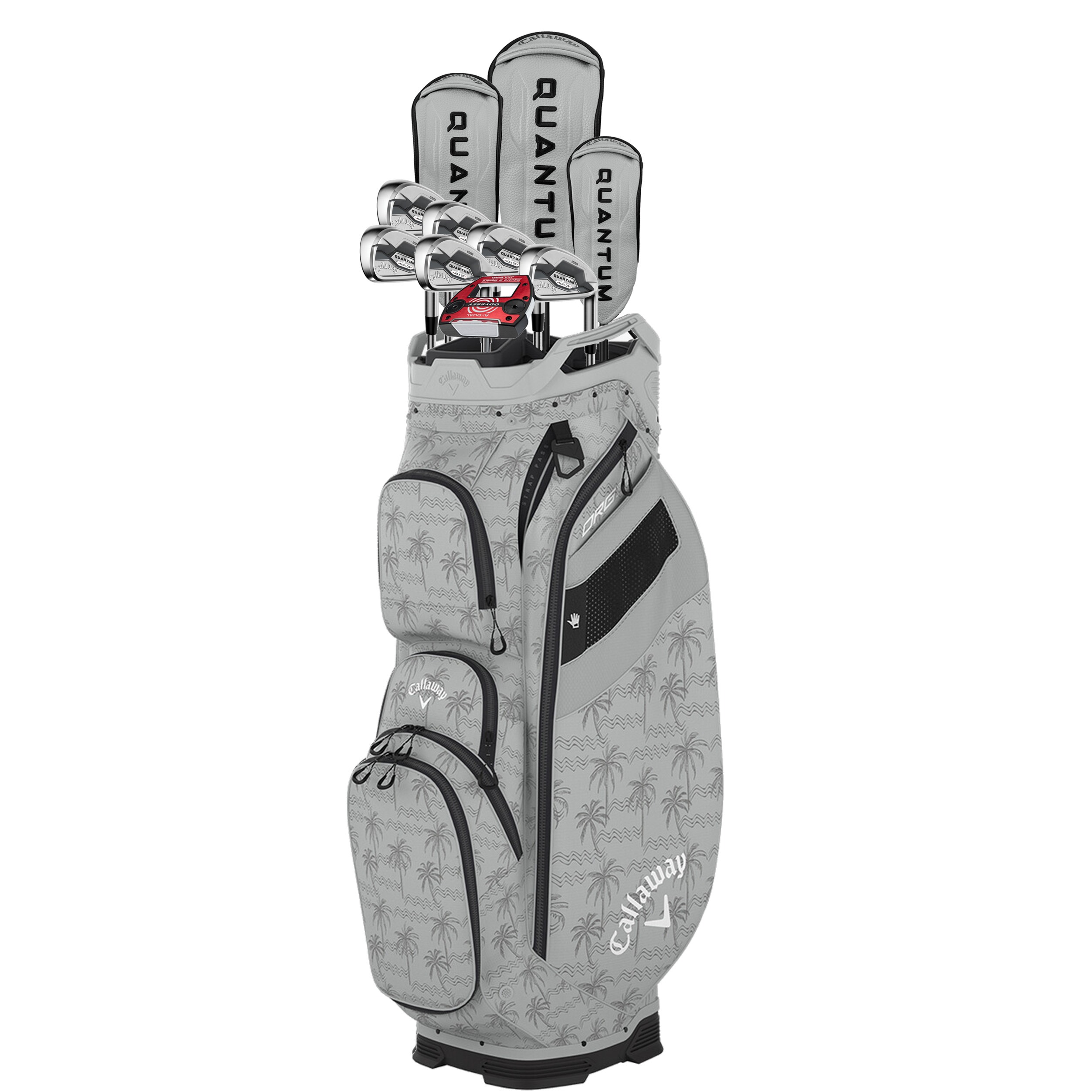 Callaway Women's Quantum Max OS (Oversize) 11Pc Complete Golf Set | Graphite Shafts – -1/2″ Short Length – 4'9″ to 5'2″