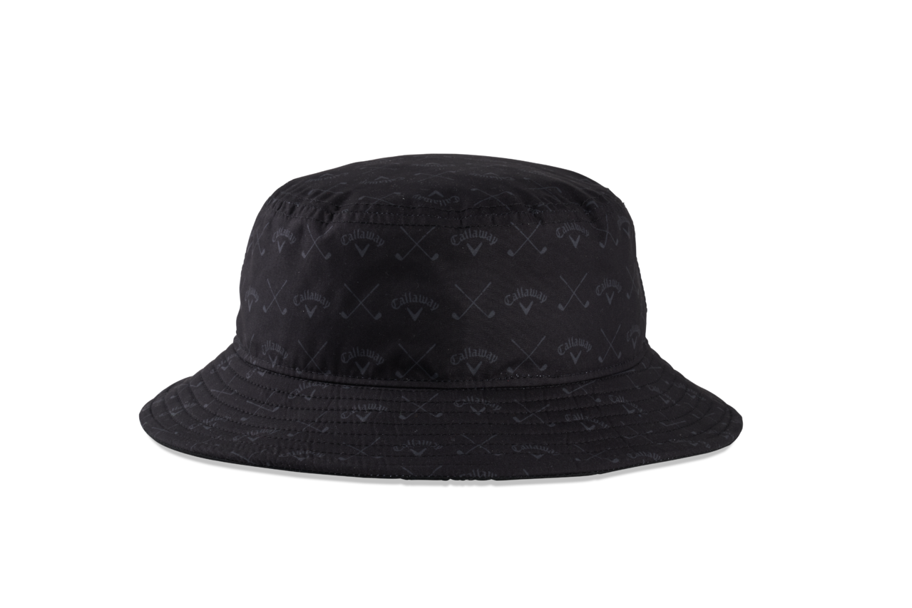 Callaway HD Waterproof Bucket Hat | Black / Charcoal – Previous Season Style (2022)