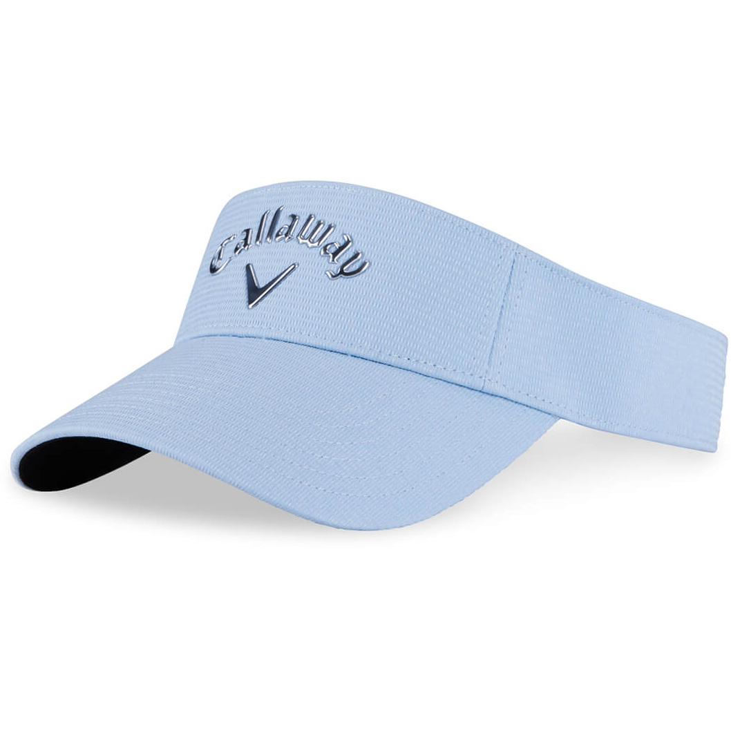 Callaway Women's Liquid Metal Visor | Glacier Blue/Silver (2024)