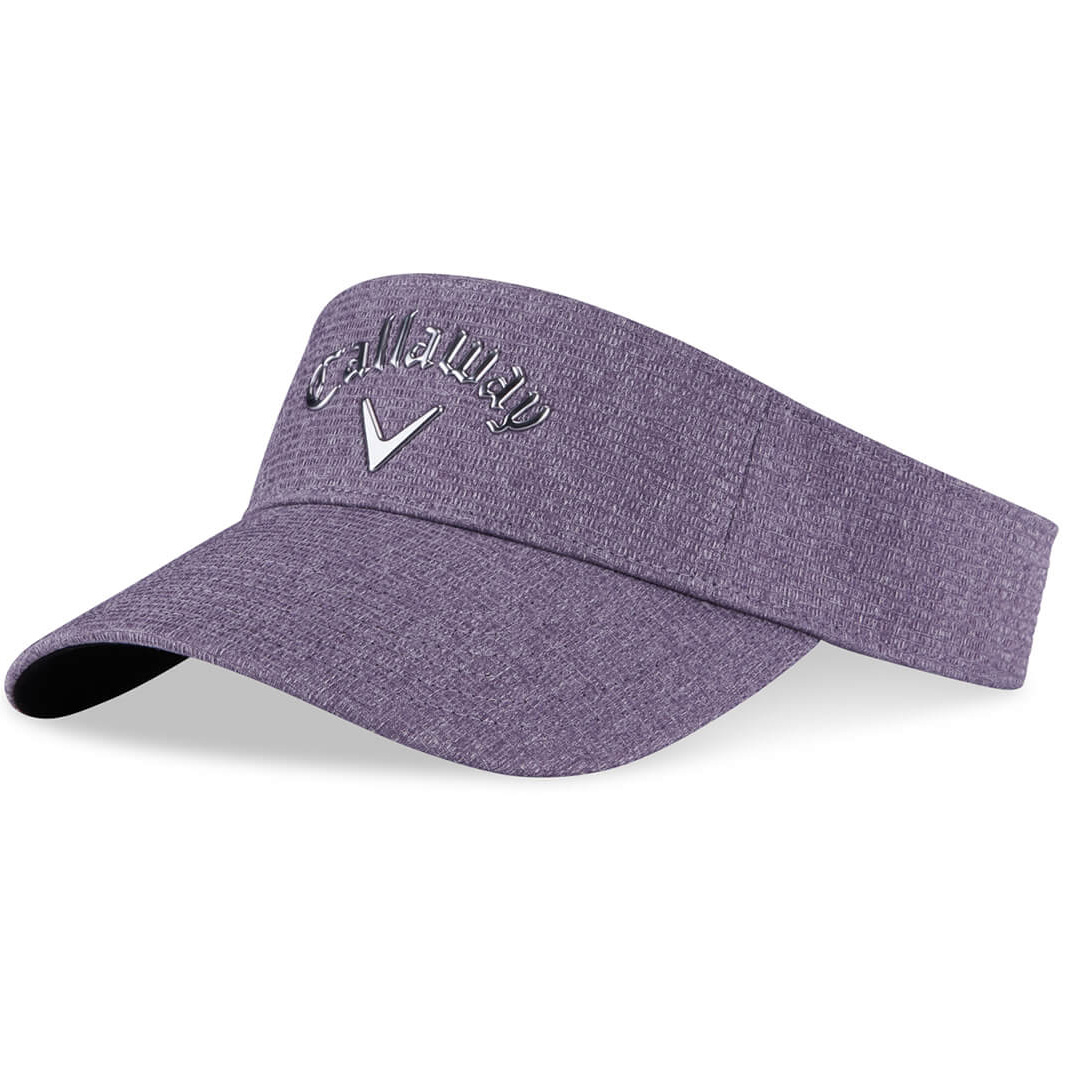 Callaway Women's Liquid Metal Visor | Violet Haze/Silver (2024)