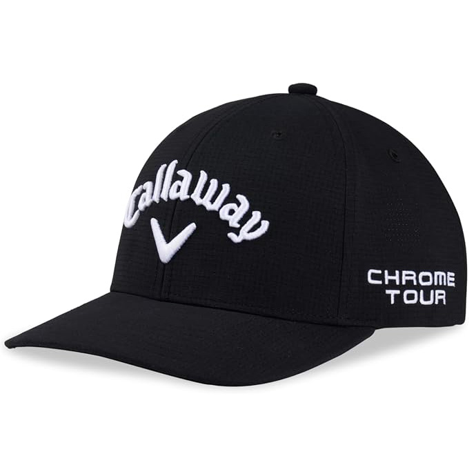 Callaway Tour Authentic Performance Pro Hat | Black / White – Ai-SMOKE – Previous Season Style (2024)