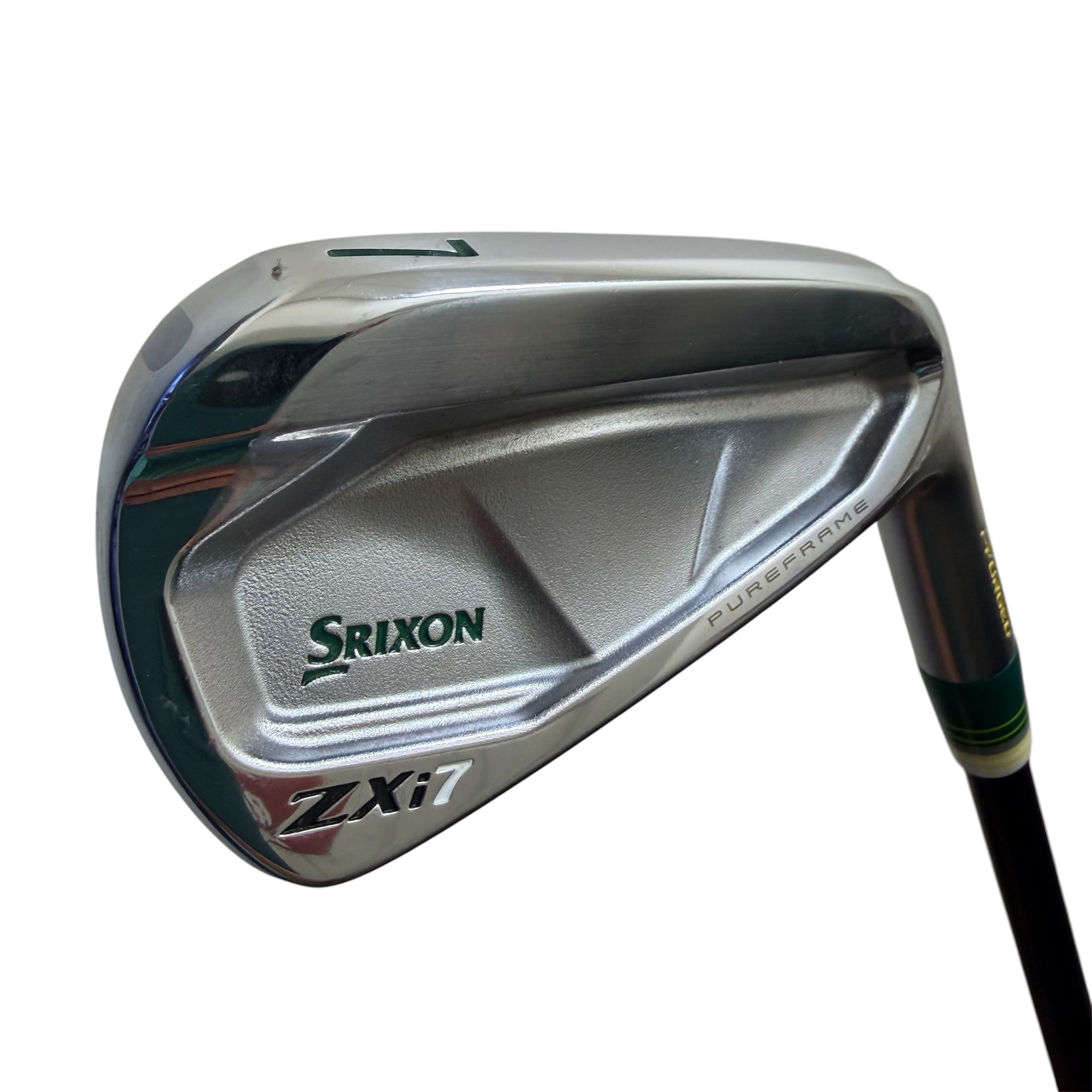 Srixon ZXi7 Irons | Used Very Good Condition – 7-PW (4pc) – Fujikura Axiom 105 VeloCore Graphite – Stiff Flex – Standard Length & Lie